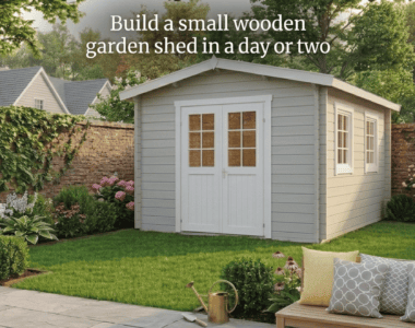 Small Wooden Garden Sheds DIY