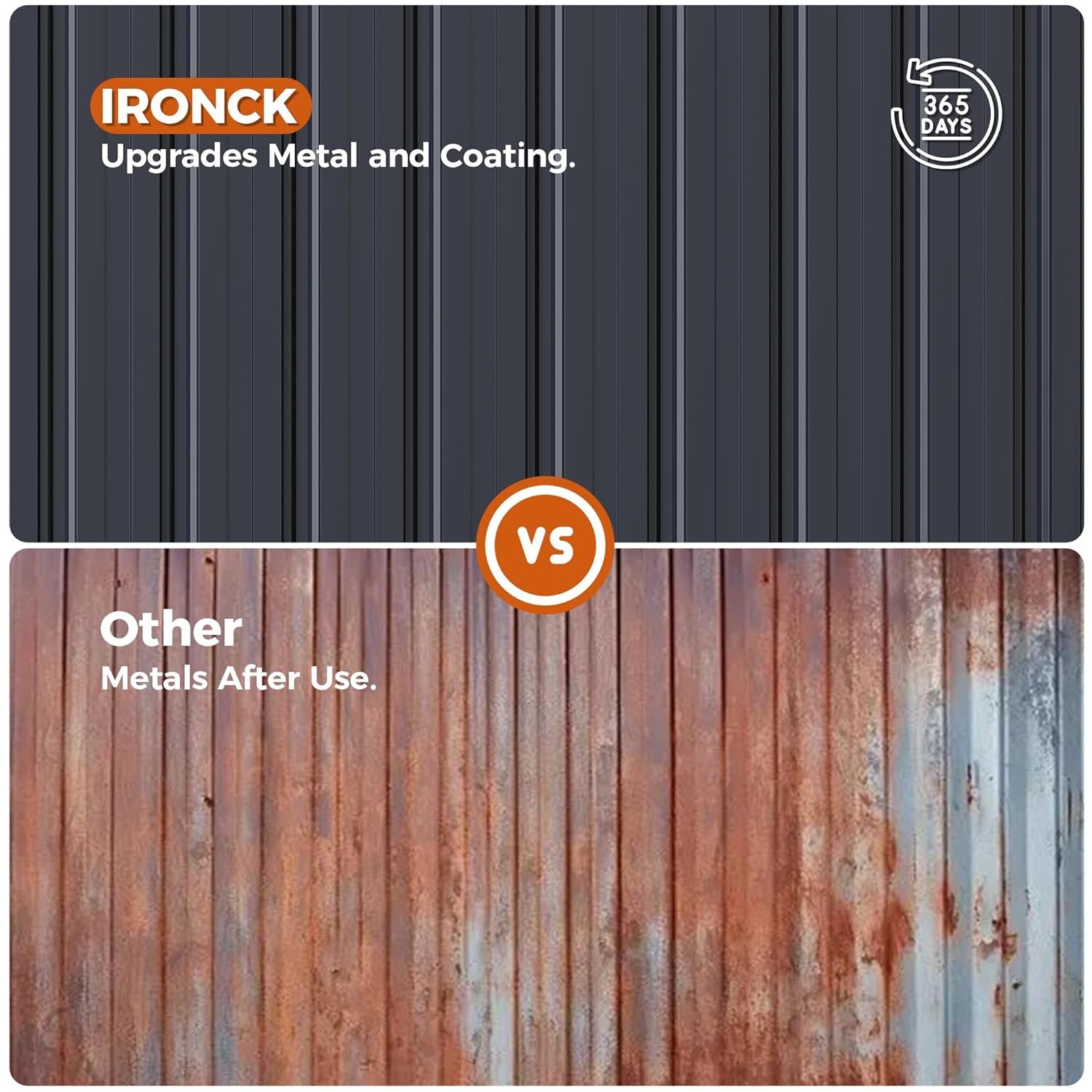 IRONCK 5.7x5.7FT Storage Shed, Outdoor Tool Shed with Lockable Doors and Breathable Vent, Outside Metal Garden Storage for Poolside, Backyard, Patio, Dark Blue IRONCK 5.7x5.7FT Storage Shed, Outdoor Tool Shed with Lockable Doors and Breathable Vent, Outside Metal Garden Storage for Poolside, Backyard, Patio, Dark Blue