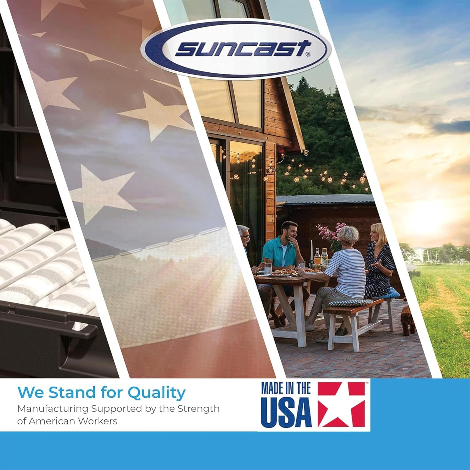 Suncast 22 Cubic Ft. Vertical Resin Outdoor Storage Shed with Lockable Double Doors, Weather-Resistant Multi-Wall Panels, Stoney Suncast 22 Cubic Ft. Vertical Resin Outdoor Storage Shed with Lockable Double Doors, Weather-Resistant Multi-Wall Panels, Stoney